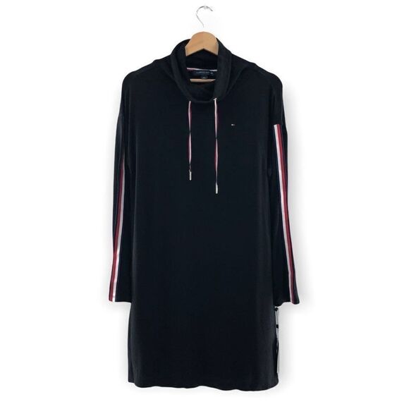 Tommy Hilfiger Essential Funnel-Neck Dress - Picture 2 of 10